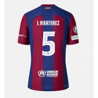 Billiga Barcelona Inigo Martinez #5 Hemma fotbollskläder 2023-24 Kortärmad
